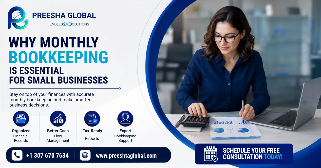 Why Monthly Bookkeeping is Essential for Small Businesses