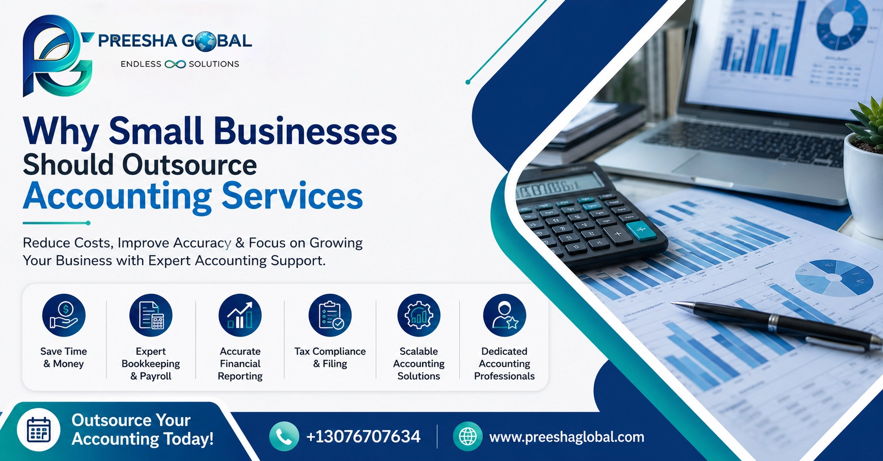 Why Small Businesses Should Outsource Accounting Services